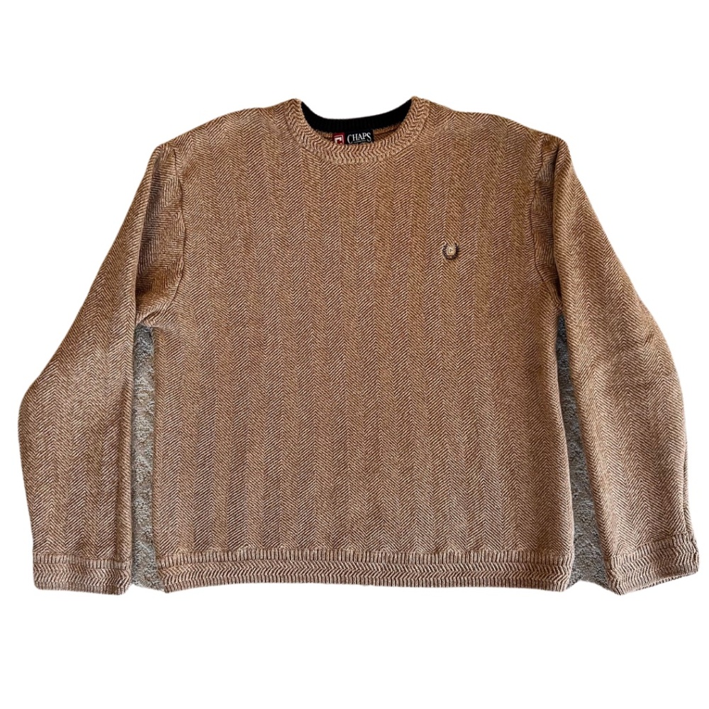 chaps ralph lauren men sz XL sweater normcore preppy officewear